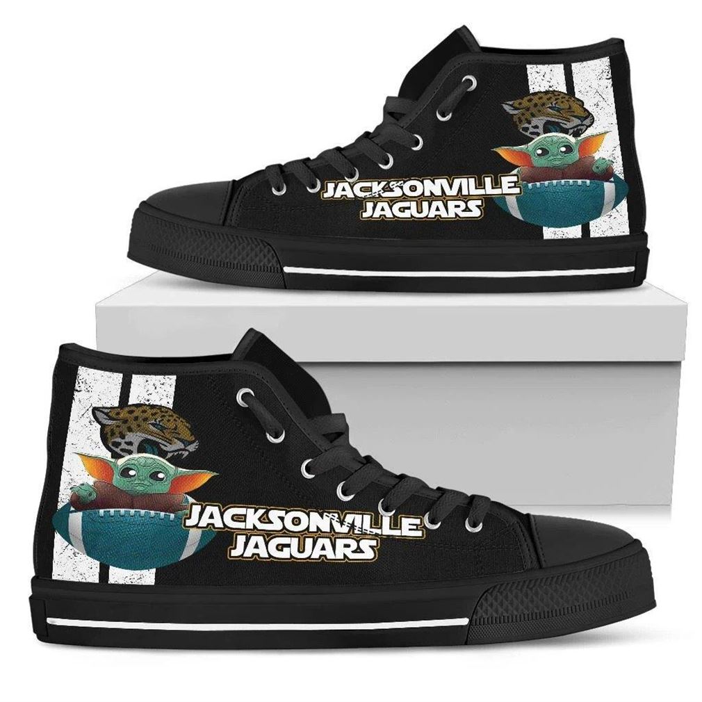 Jacksonville Jaguars High Top Vans Shoes