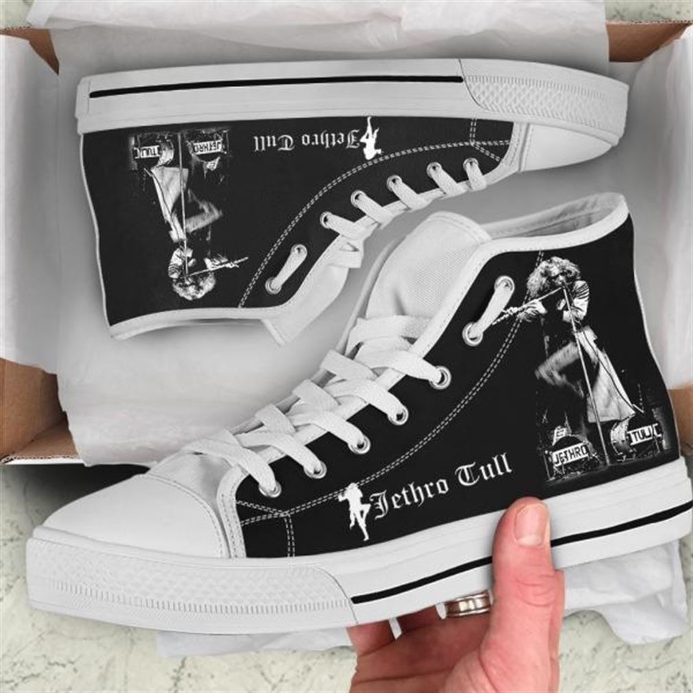 Jethro Tull High Top Vans Shoes