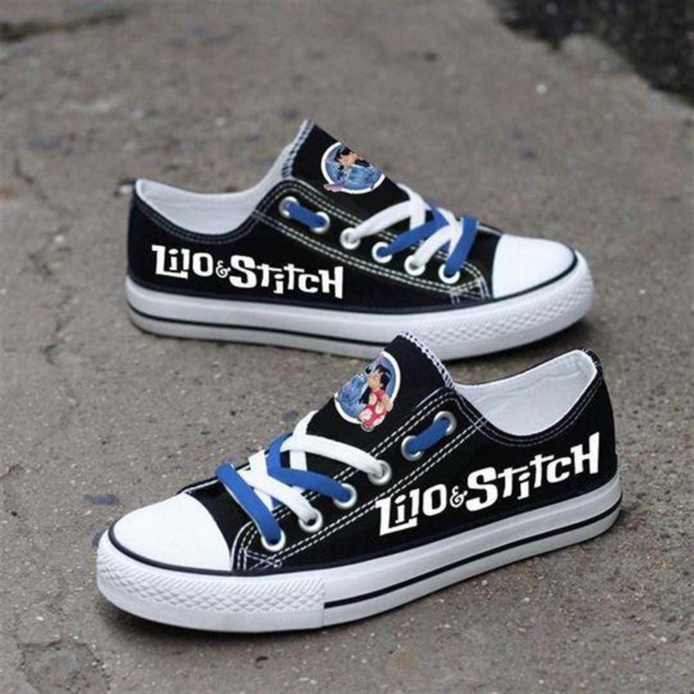 Lilo Stitch Low Top Vans Shoes