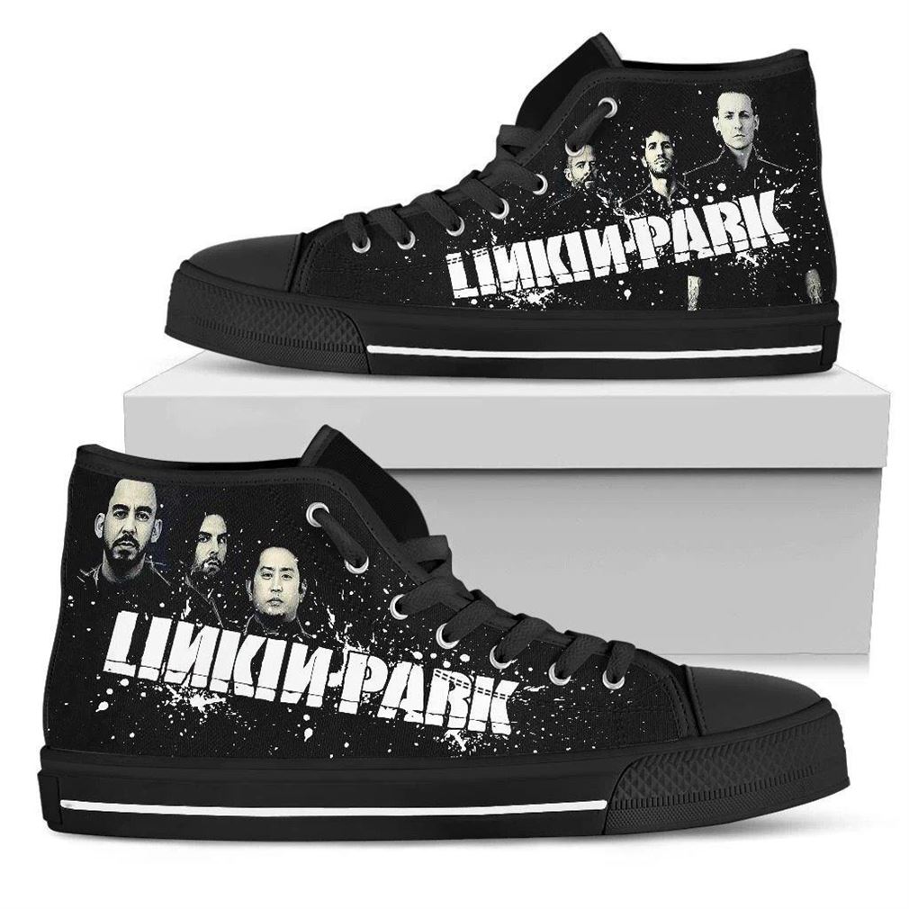 Linkin Park High Top Vans Shoes