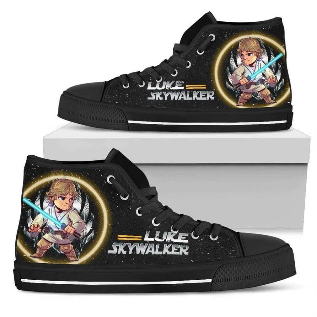 Luke Skywalker High Top Vans Shoes