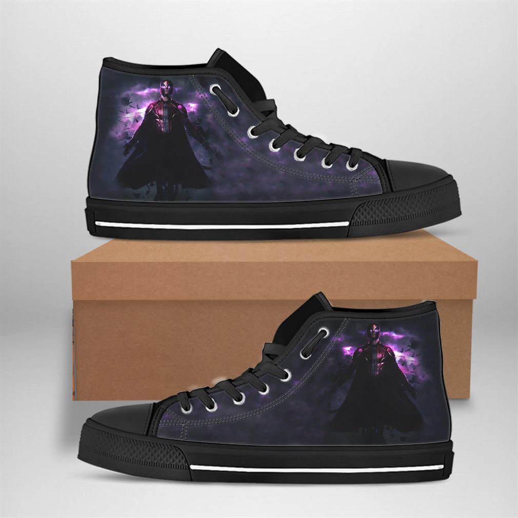Magneto Best Movie Character High Top Vans Shoes