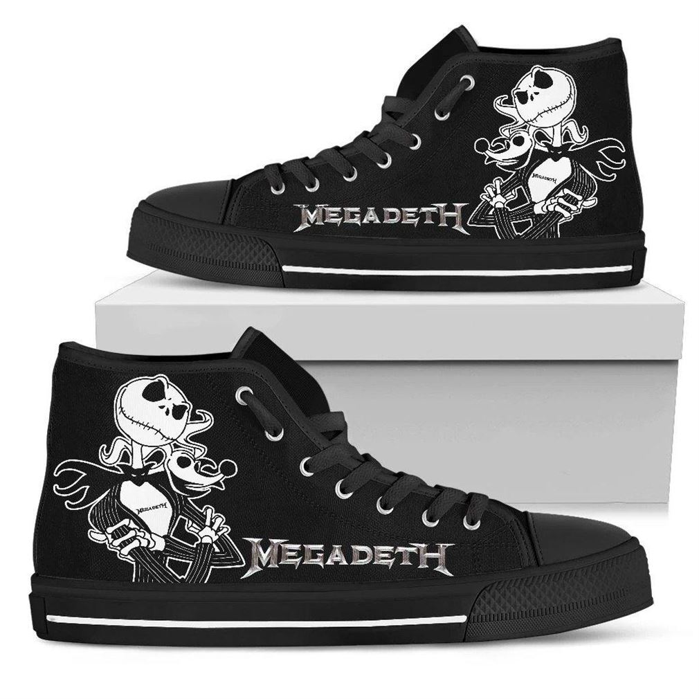 Megadeth High Top Vans Shoes