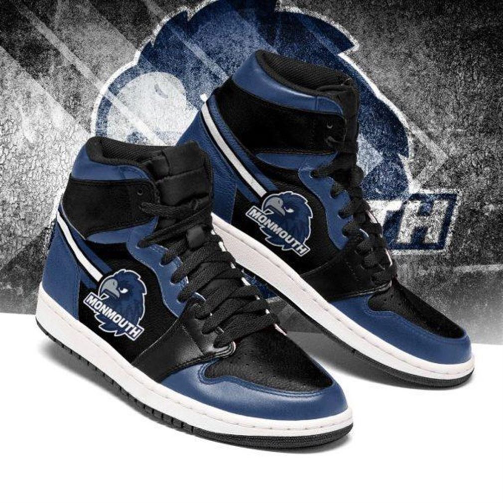 Monmouth Hawks Ncaa Air Jordan Sneaker Boots Shoes - Luxwoo.com