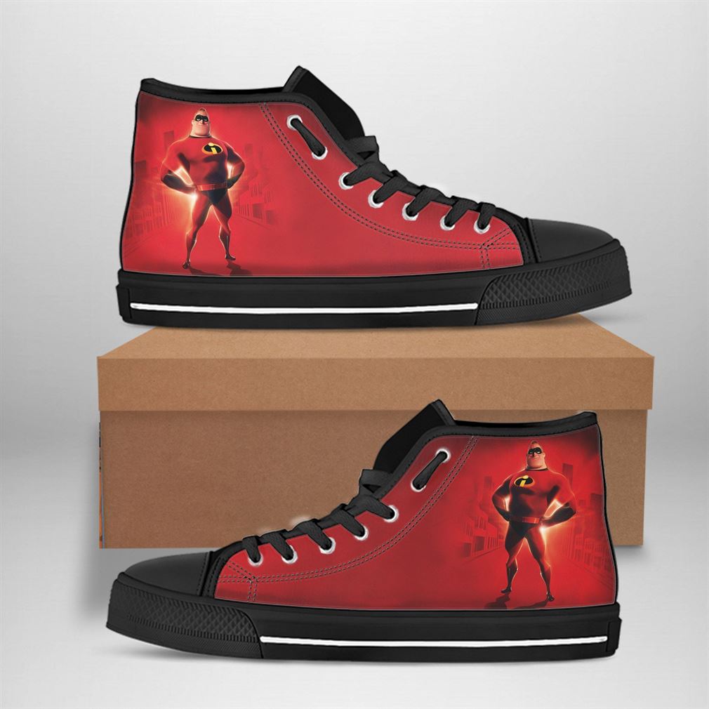Mr Incredible Best Movie Character High Top Vans Shoes