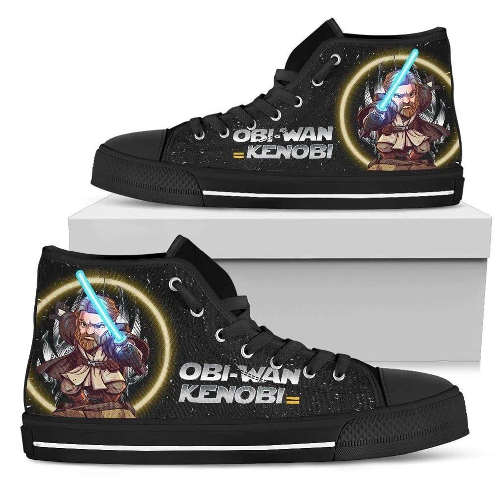 Obi-wan Kenobi High Top Vans Shoes