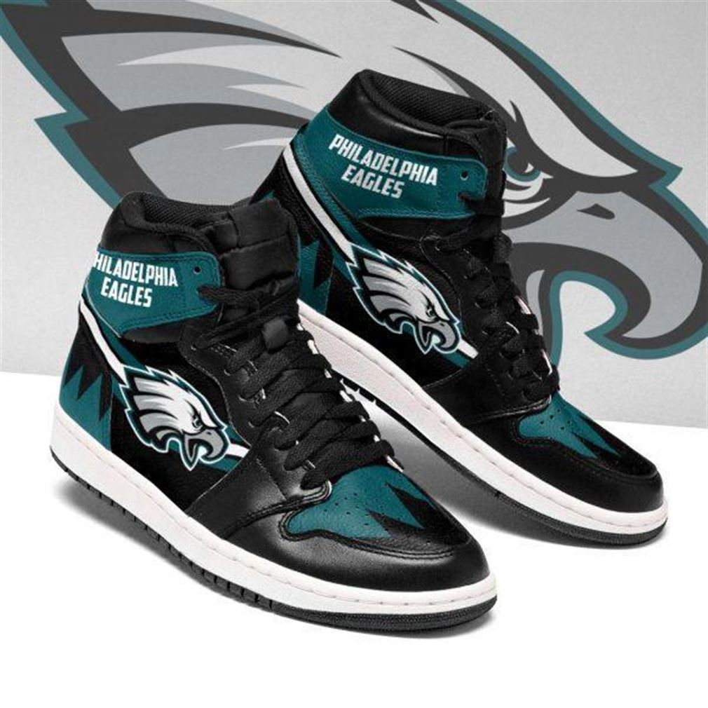 Philadelphia Eagles Nfl Football Air Jordan Sneaker Boots Shoes ...