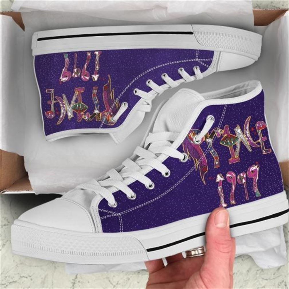 Prince 1999 High Top Vans Shoes