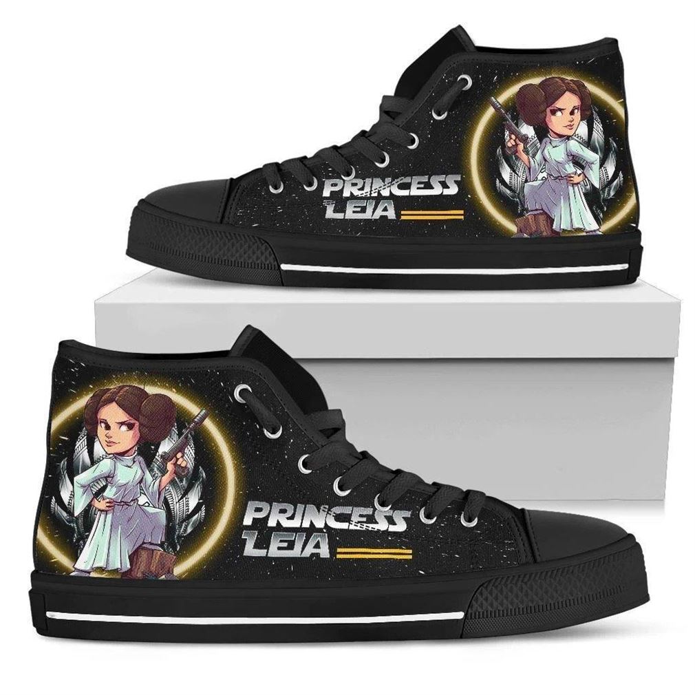 Princess Leia High Top Vans Shoes