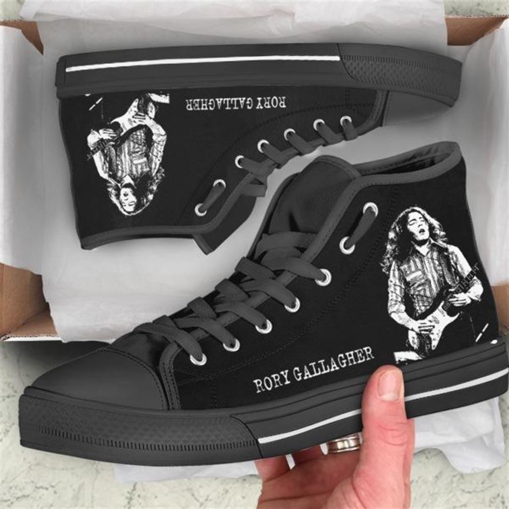 Rory Gallagher High Top Vans Shoes