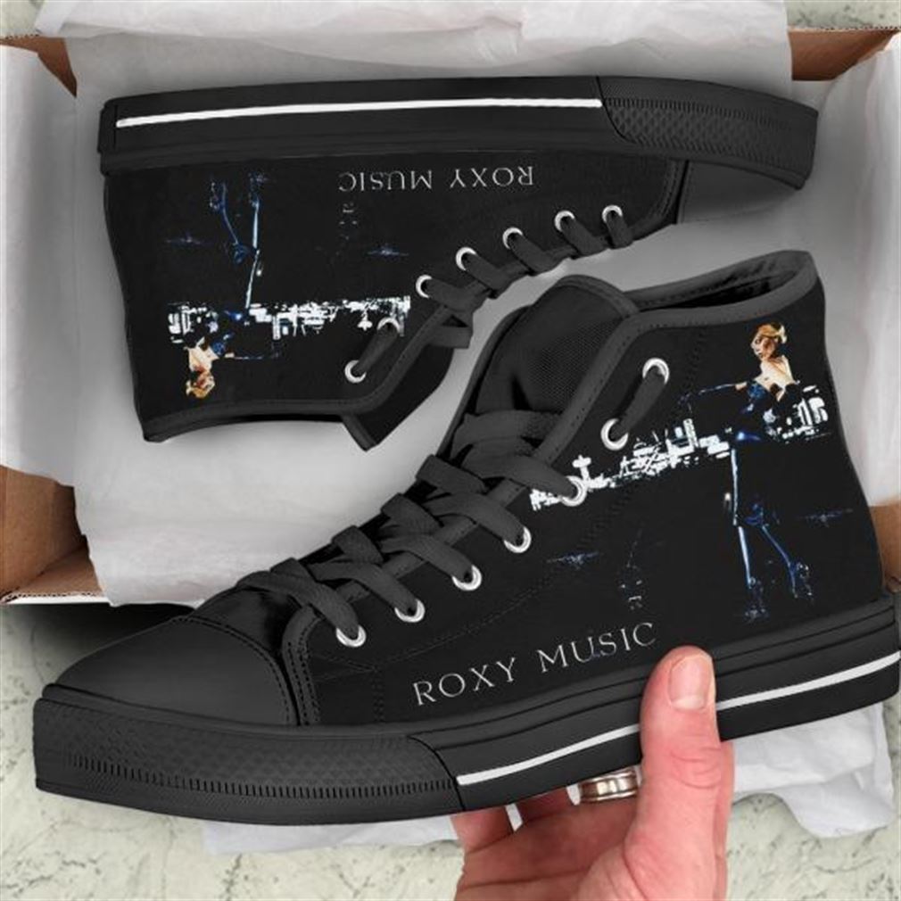 Roxy Music High Top Vans Shoes