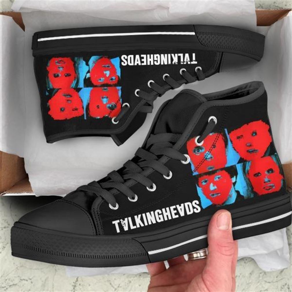 Talking Heads High Top Vans Shoes