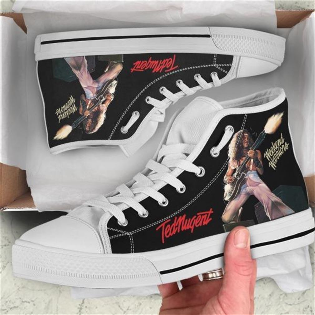 Ted Nugent High Top Vans Shoes