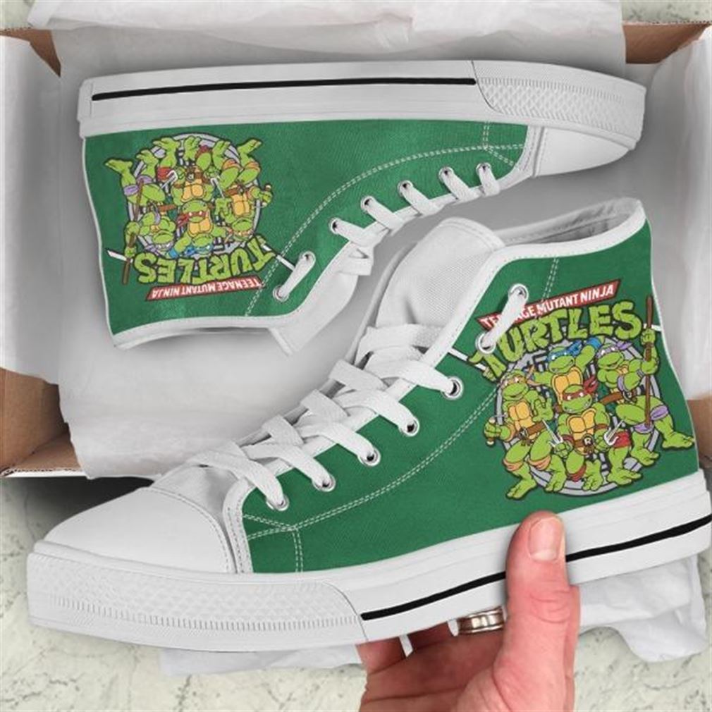 Teenage Mutant Ninja Turtles High Top Vans Shoes