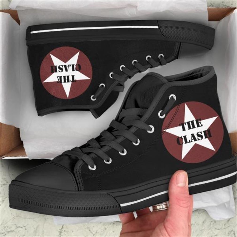 The Clash High Top Vans Shoes