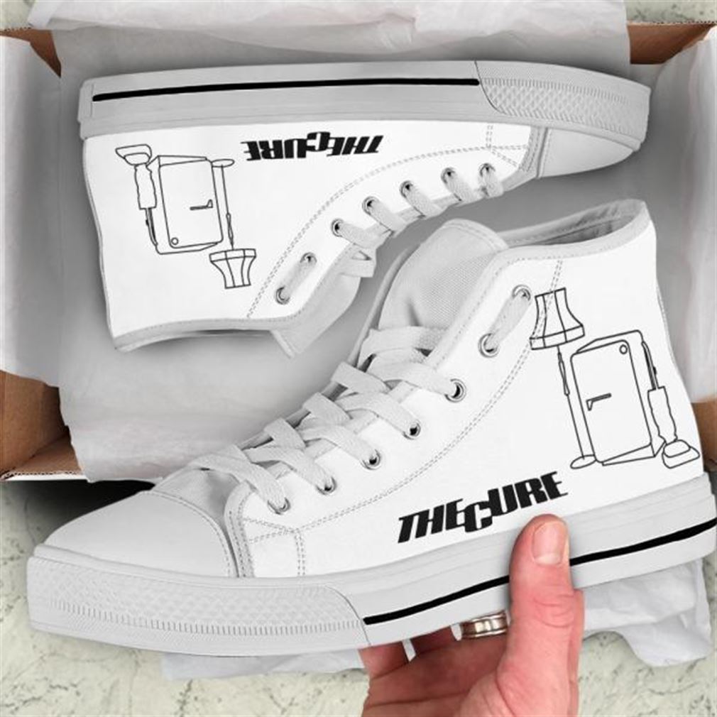 The Cure High Top Vans Shoes
