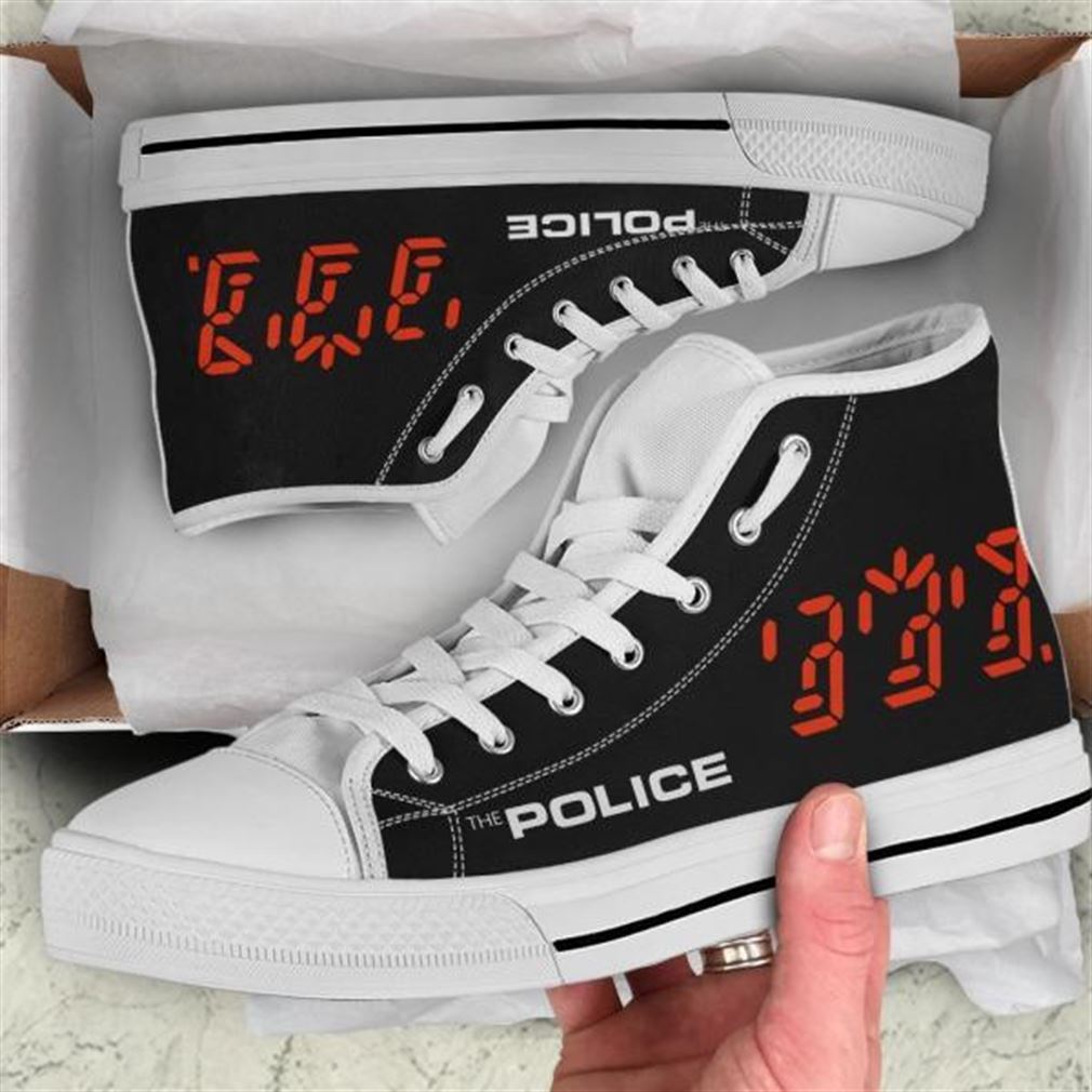 The Police High Top Vans Shoes