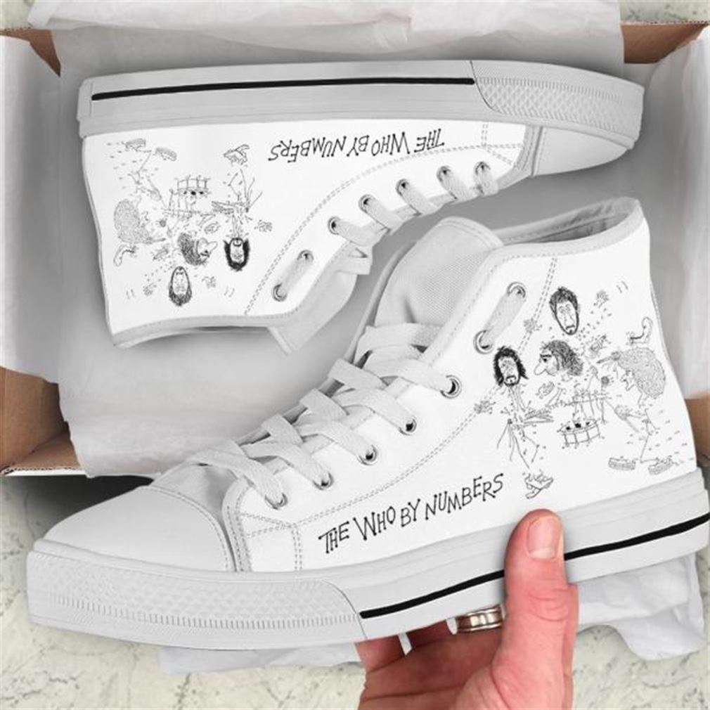 The Who By Numbers High Top Vans Shoes