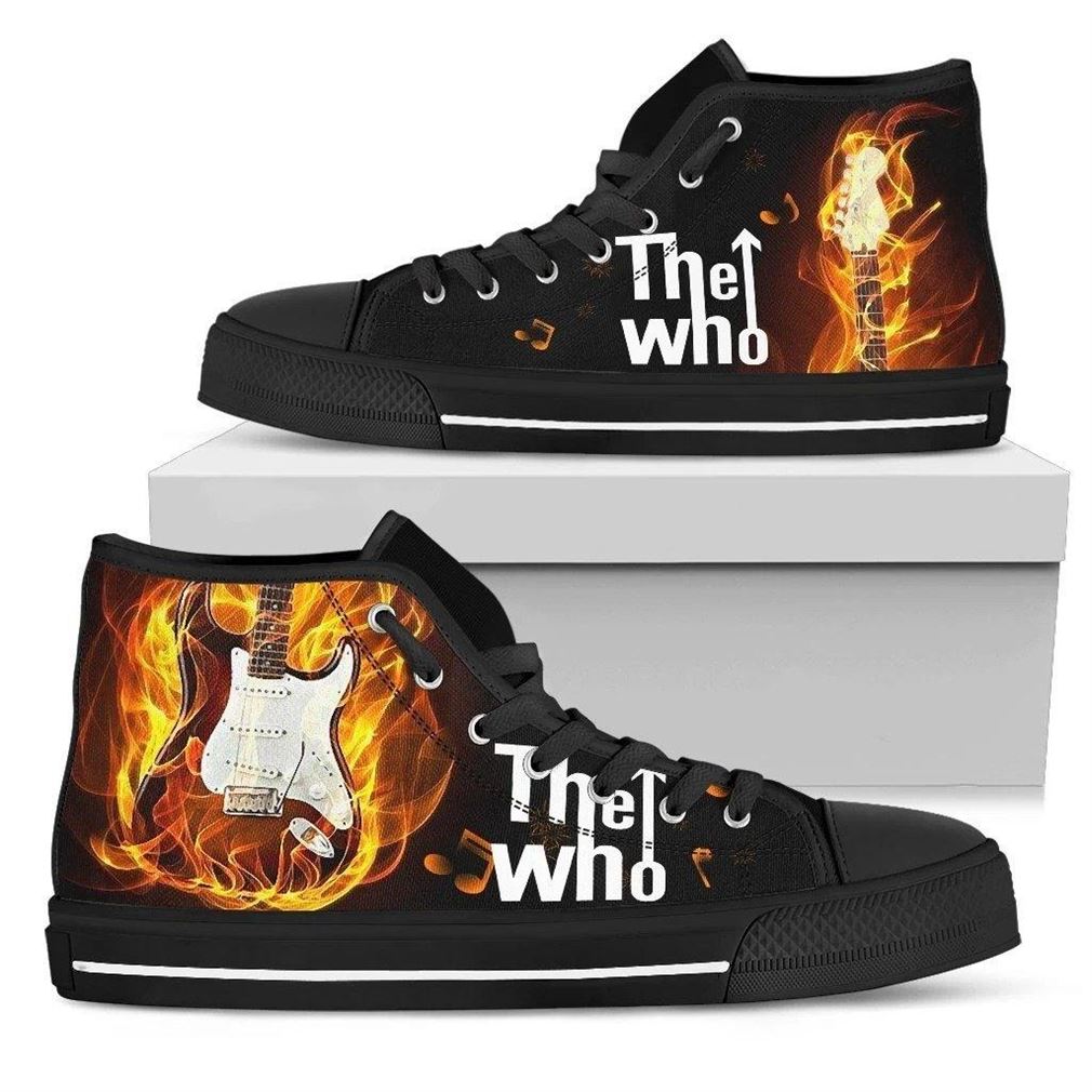 The Who High Top Vans Shoes