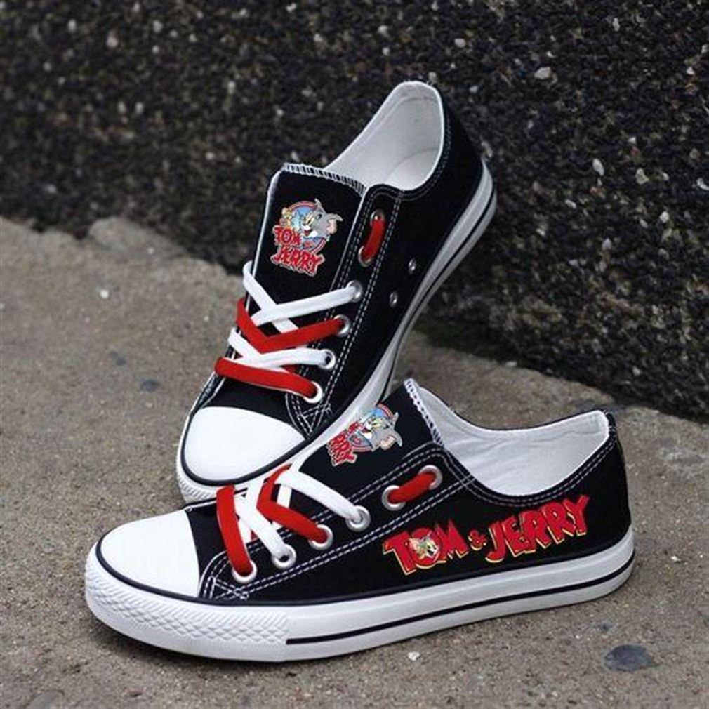 Tom And Jerry Low Top Vans Shoes