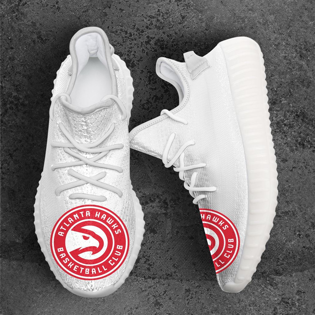 Atlanta Hawks Nba Sport Team Yeezy Sneakers Shoes