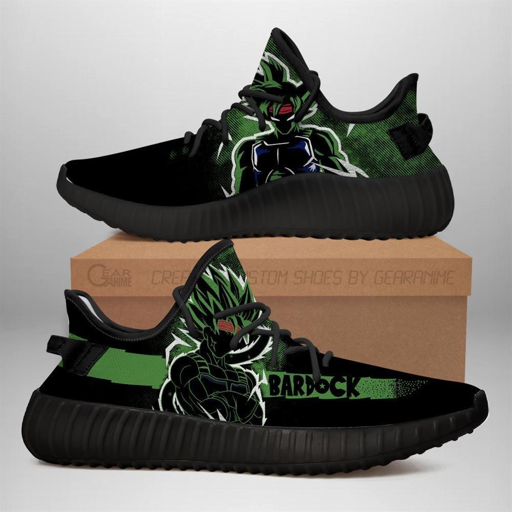 Bardock Yz Sneakers Silhouette Dragon Ball Z Anime Shoes Yeezy Sneakers Shoes Black