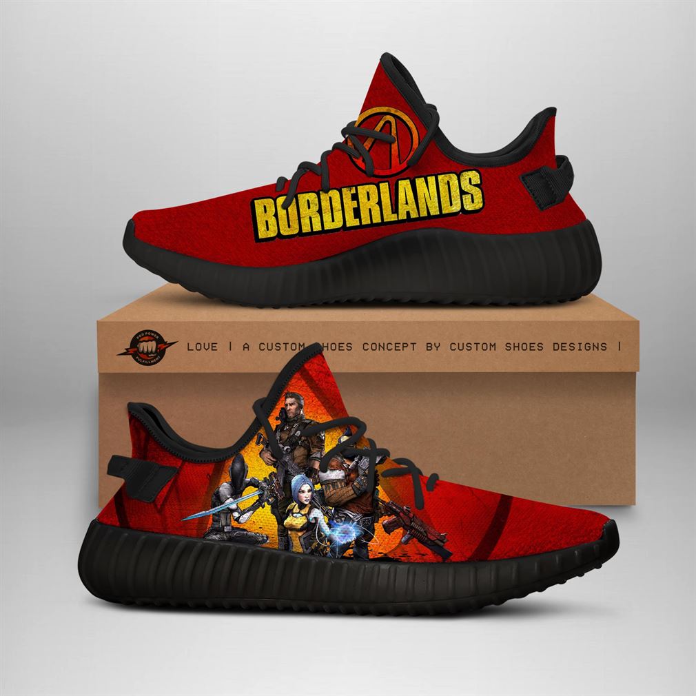 Borderlands Style Yeezy Sneakers Shoes