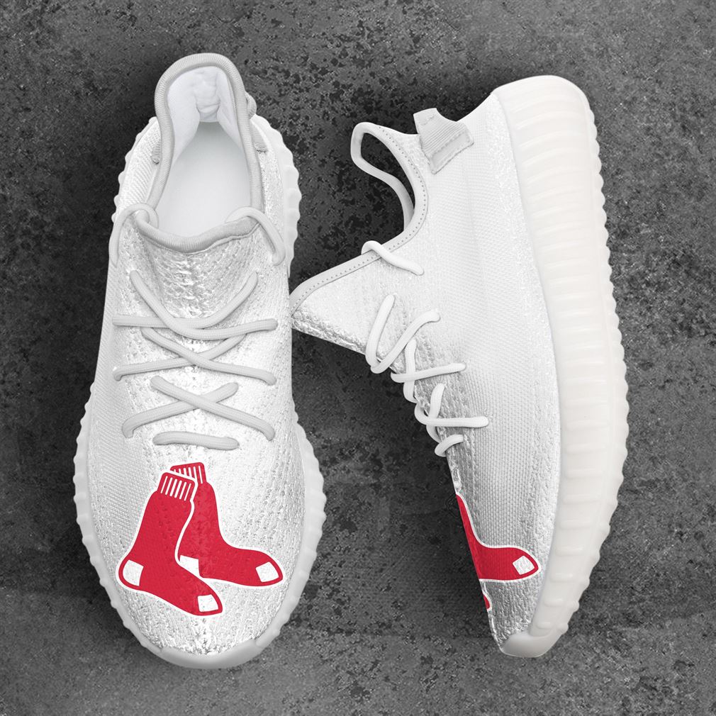 Boston Red Sox Mlb Sport Teams Yeezy Sneakers Shoes