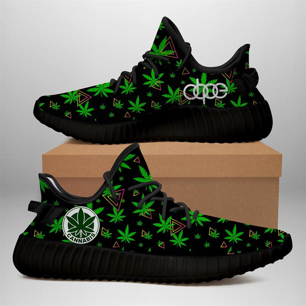 Cannabis Yeezy Sneakers Shoes - Luxwoo.com