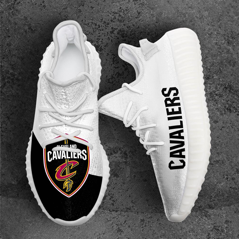 Cleveland Cavaliers Mlb Sport Teams Yeezy Sneakers Shoes White