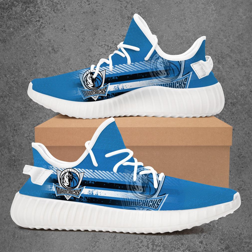 Dallas Mavericks Nba Basketball Yeezy Sneakers Shoes