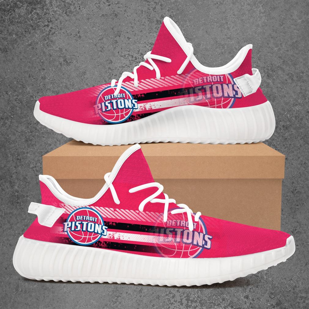 Detroit Pistons Nba Basketball Yeezy Sneakers Shoes