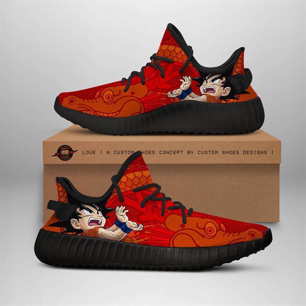 Dragon Ball Yeezy Sneakers Shoes Vbzty - Luxwoo.com