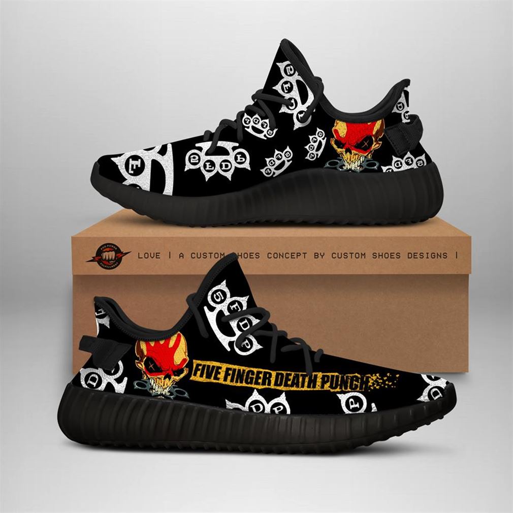 Seaside Surrey Mechanics Five Finger Death Punch Yeezy Sneakers Shoes - Luxwoo.com