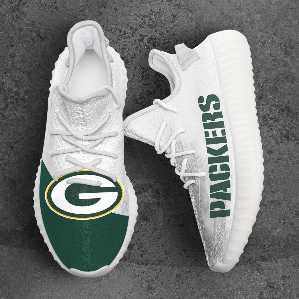 Green Bay Packers Nfl Sport Teams Yeezy Sneakers Shoes