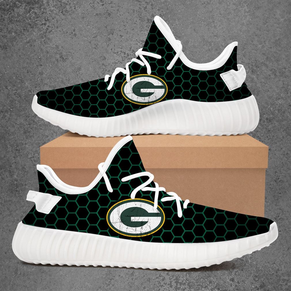 Green Bay Packers Nhl Hockey Yeezy Sneakers Shoes