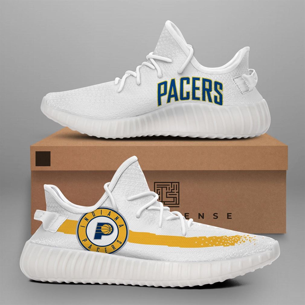 Indiana Pacers Nba Teams Runing Yeezy Sneakers Shoes