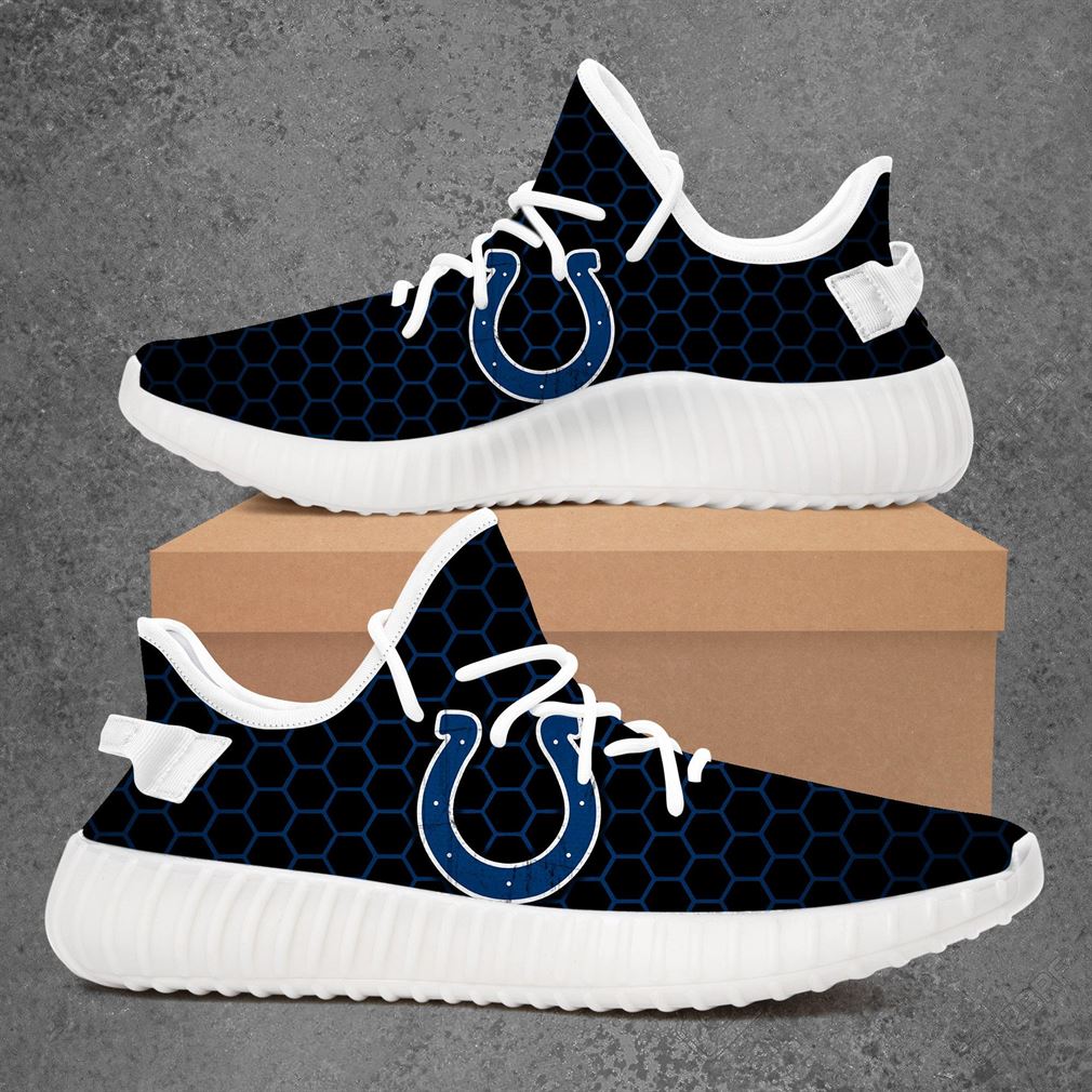 Indianapolis Colts Nfl Football Yeezy Sneakers Shoes