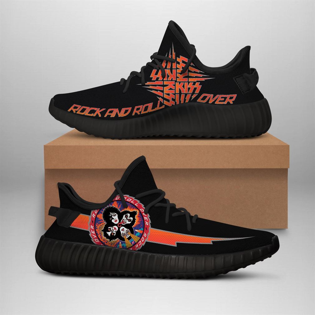 Kiss 2 Band Runing Yeezy Sneakers Shoes