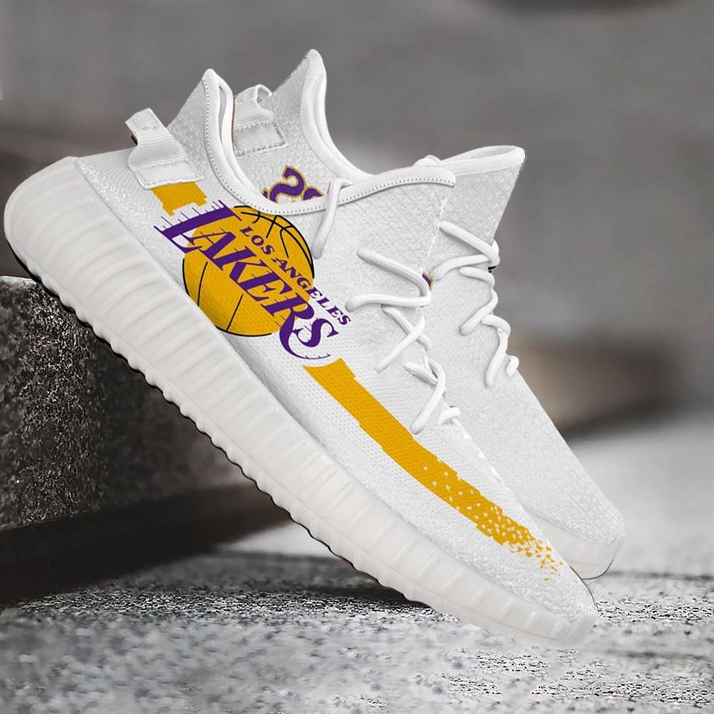 Los Angeles Lakers Yeezy Sneakers Shoes