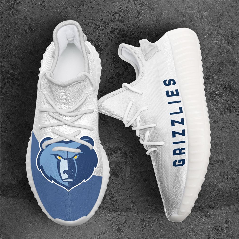 Memphis Grizzlies Mlb Sport Teams Yeezy Sneakers Shoes White