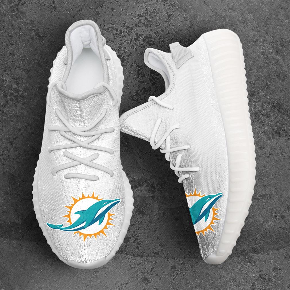 Miami Dolphins Nfl Sport Teams Yeezy Sneakers Shoes