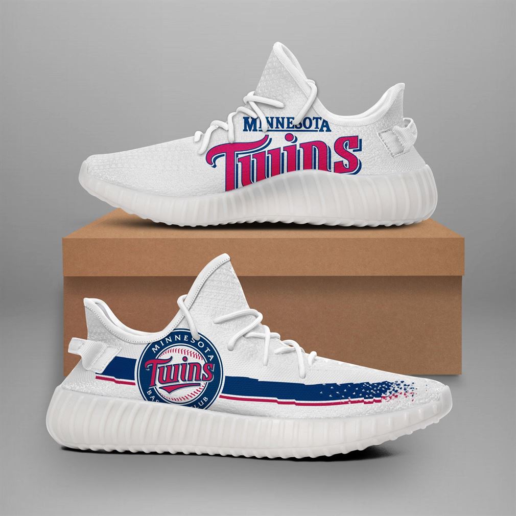 Minnesota Twins Mlb Teams Runing Yeezy Sneakers Shoes
