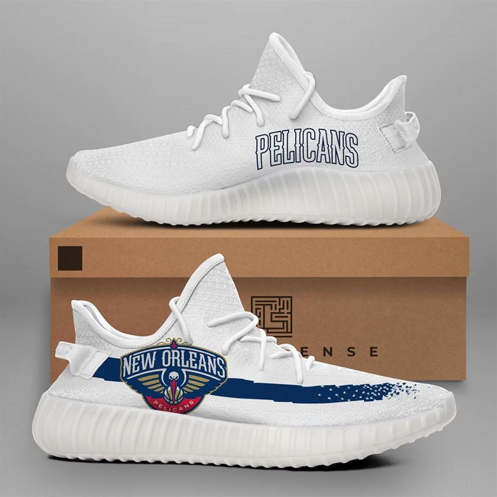 New Orleans Pelicans Yeezy Sneakers Shoes - Luxwoo.com