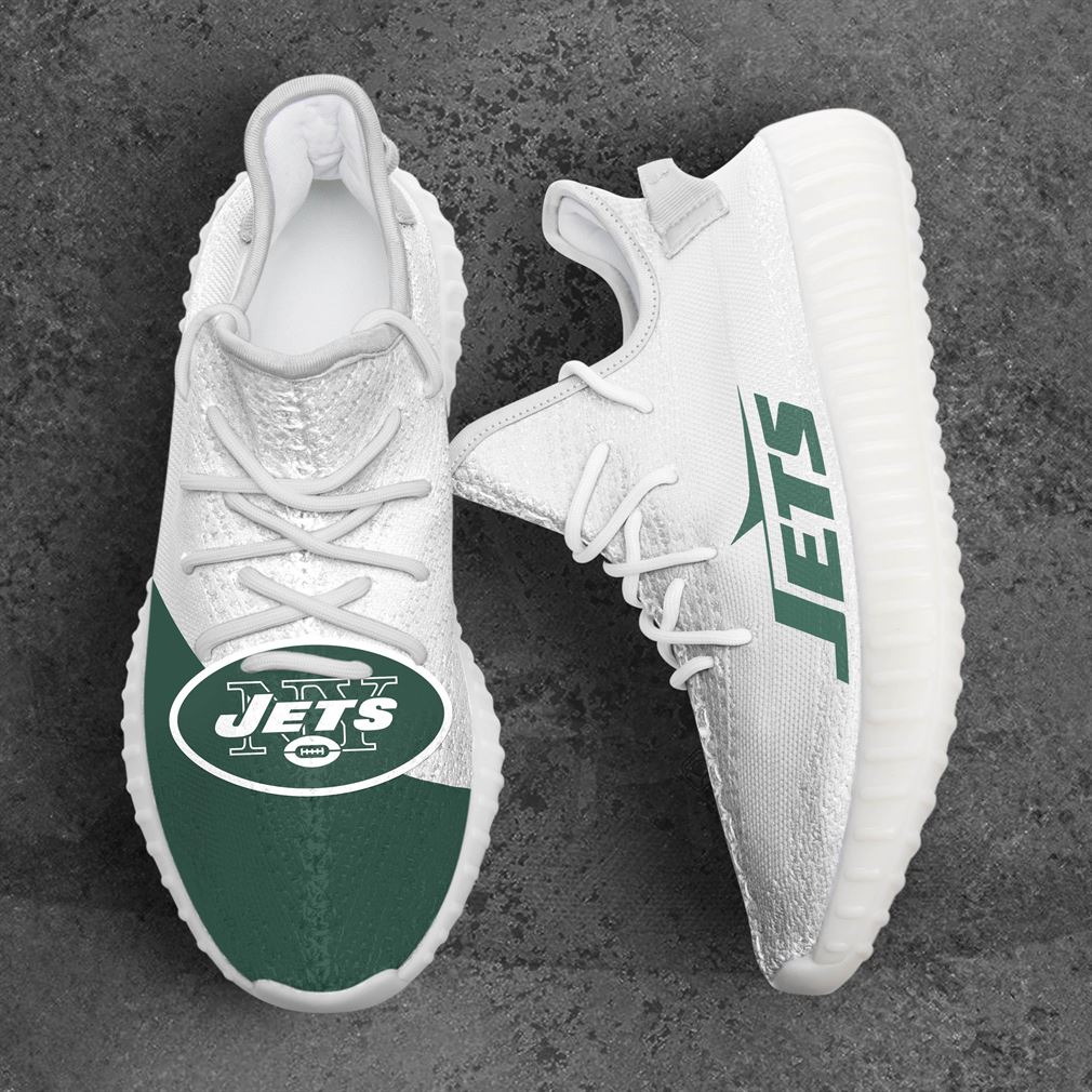 New York Jets Nfl Sport Teams Yeezy Sneakers Shoes