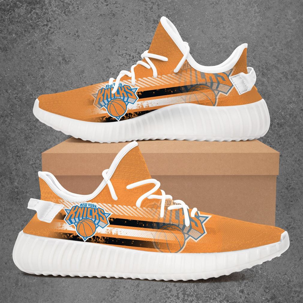 New York Knicks Nba Basketball Yeezy Sneakers Shoes