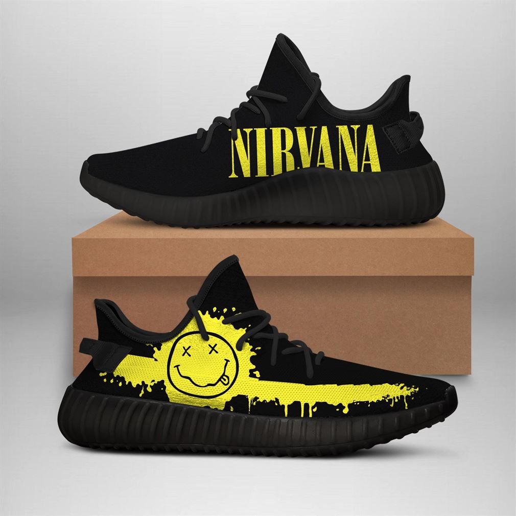 Nirvana Rock Band Yeezy Sneakers Shoes