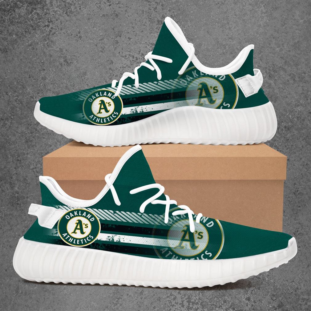 Oakland Athletics Mlb Baseball Yeezy Sneakers Shoes