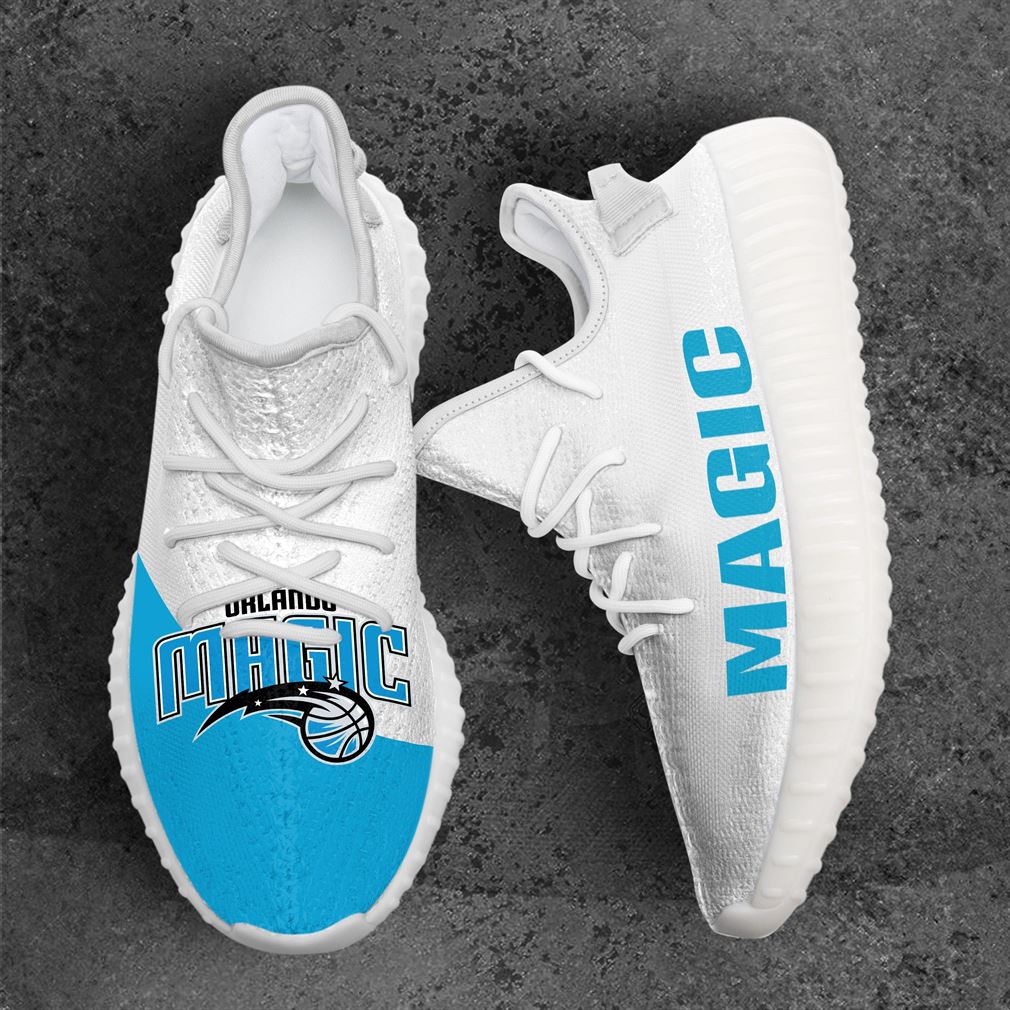 Orlando Magic Mlb Sport Teams Yeezy Sneakers Shoes White