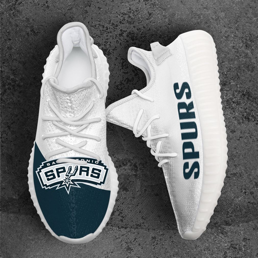 San Antonio Spurs Mlb Sport Teams Yeezy Sneakers Shoes White